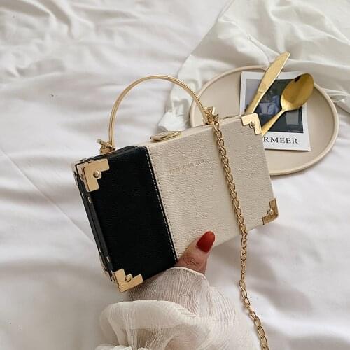 Small Leather Bags for Women 2020 New Luxury Shoulder Bag Woman Designer Hard Shell Chain Fashion Free Shipping Womens Handbags