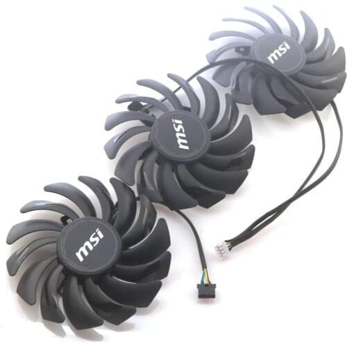 PLD09210S12HH 86mm DC12V 0.40A 4Pin VGA Fan For MSI RTX 3090 3080 3070 3060 VENTUS Graphics Card Cooling Fan