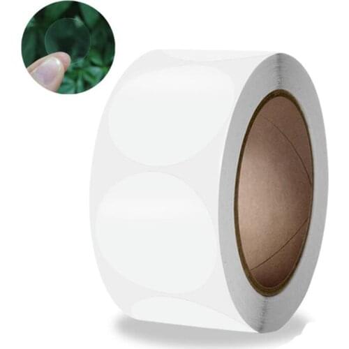 100PCS Thank You Stickers Labels Transparent PET Sticky Sticker Decoration Scrapbook Sealing Stationery Supplies