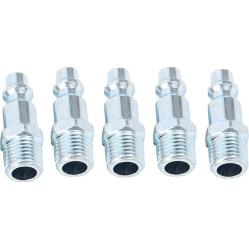 5Pcs Pneumatic Tool Connector American Style Plug Industrial Air Fitting Compressor Accessories lamp holder e27