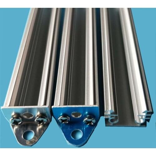 Free Shipping 2.5m/pcs 75m/lot Aluminum led channel for led strip with Lens Diffuser cover and end caps and mounting clips