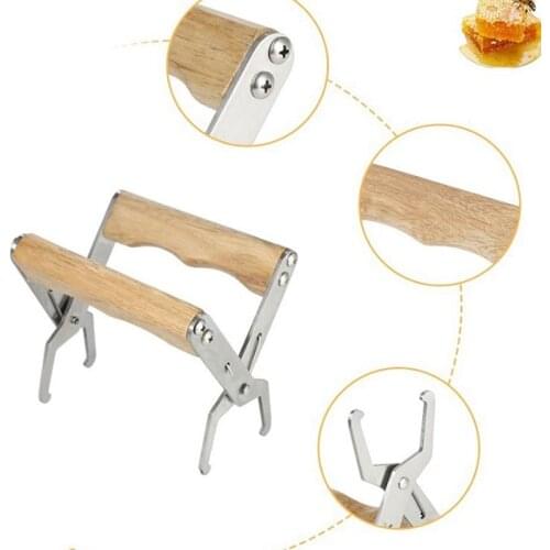 Wooden Bee Hive Frame Holder Grip Tool for Beekeeper Equipment Gripper Capture Tool Lift Beekeeping Tools New Arrival Hot