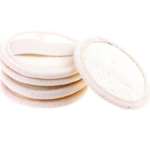 1/2pcs Natural Loofah Luffa Facial Complexion Skin Disc Disk Pads Male Female Face Cleaning Brush Baby Care Exfoliator