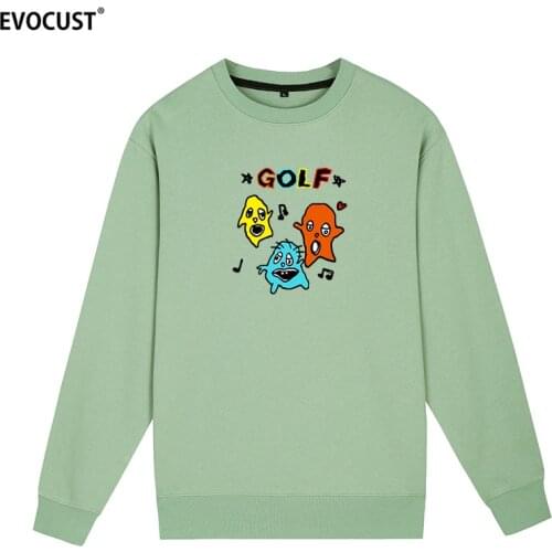 Golf Wang OK Tyler The Creator hip hop rapper music Sweatshirts Hoodies men women Skate unisex Combed Cotton