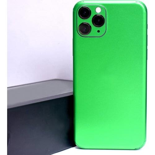 Colorful Matte Skins Film Wrap Skin Phone Back Sticker For iPhone 11 Pro XS MAX XR X 8 7 6 6S Plus SE 2020 Clear Sticker Film