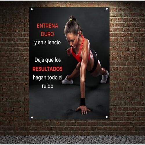 Muscular Hunk Banner Wall Art Man Body Building Wallpapers Tapestry Hanging Painting Bodybuilding Show Poster Gym Home Decor E5