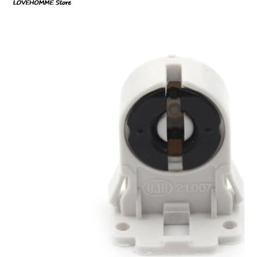 Plastic Holder Light Base Suitable forT8 G13 LED bracket lamp T8 Fluorescent Light Socket Lamp Base AC100-250V