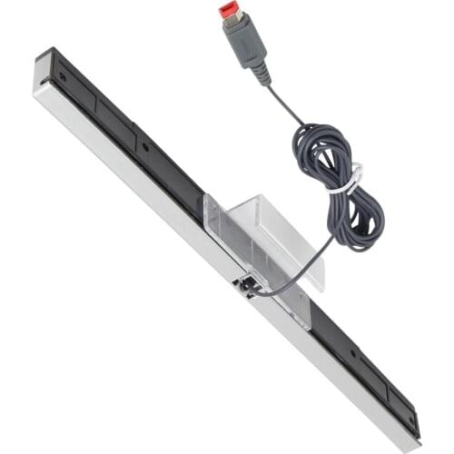 Wired Infrared Remote IR Signal Ray Sensor Bar Receiver Holder Sensors Receivers For Nintend Wii