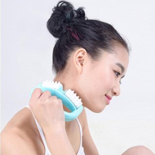 Muscle Roller, Handheld Muscle Roller for Calves, Leg, Arms, Full Body, Plastic Roller Deep Massage Tool Relieve Muscle Soreness