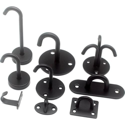 Stainless Steel U-shaped Ceiling Mount Hook Base Ceiling Fans For Leisure Sofa Sandbags Hammocks Rings Fixed Hook