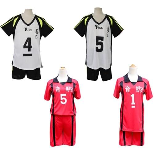 Anime Haikyuu Cosplay Costume High School Volleyball Uniform Sports Suit Football Basketball Team Uniform
