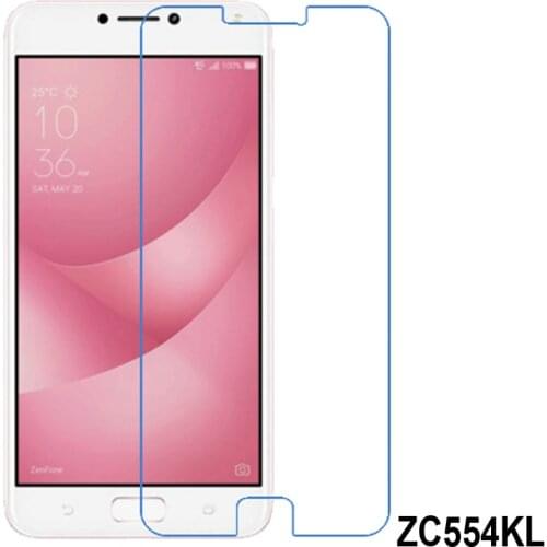 2PCS Tempered Glass Screen Protector Film Cover FOR ASUS ZenFone 4 Max ZC554KL Anti-Explosion Scratch Proof film Case zc554