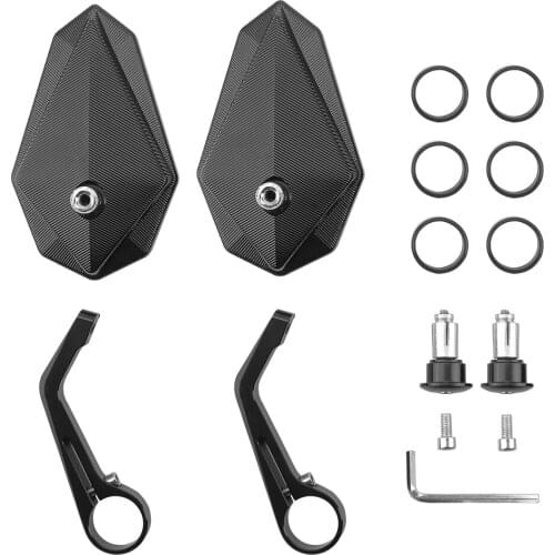 Rearview Mirrors For MT09 MT07 Bar End Mirror Motorcycle Universal CNC Aluminium R1 R3 YZFR1/R6 For Ninja Z1000 Z900 Z650 Z750