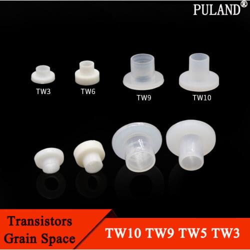 10pcs Transistors Grain Spacer TW10 TW9 TW5 TW3 Gasket Concave Convex Insulated Cap PC Heat Conduction Dispersed Washer Support