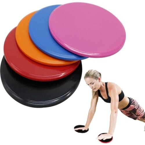2PCS Sliding Slider Gliding Discs Fitness Disc Exercise Sliding Plate For Yoga Gym Abdominal Core Training Exercise Equipment