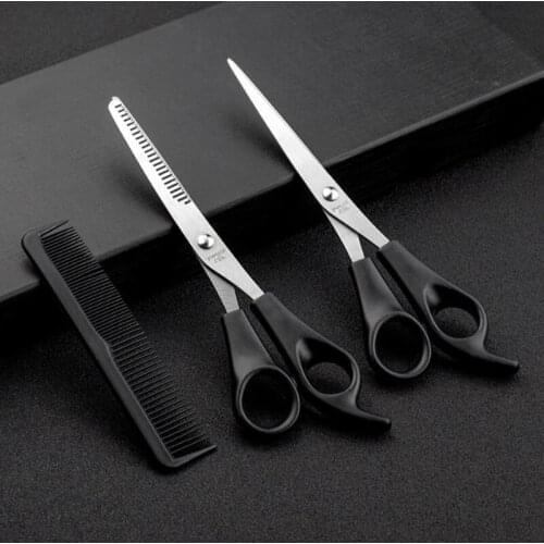 3pcs/lot Hair Scissors Cutting Shears Salon Styling Hairdressing Tool Professional Barber Hair Cutting Thinning Hairdressing Set