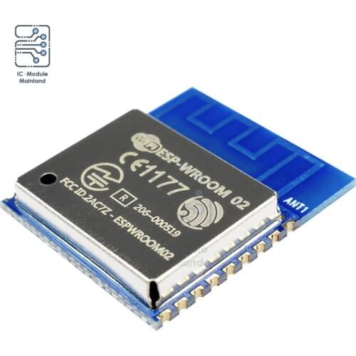ESP-WROOM-02 ESP8266 Serial WIFI Model 2Mt bytes Remote Transceiver Wireless Module for ESP-13 Model ESP WROOM 02 4M 32Mbit