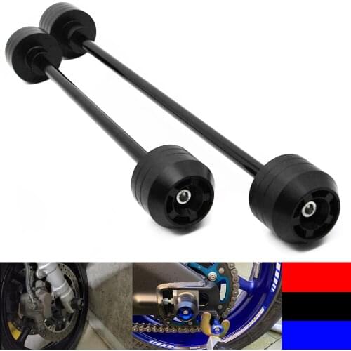 For HONDA CBR600RR CBR 600RR 2009 2010 2011 2012 2013 Front Rear Wheel Slider Fork Axle Crash Protector Swing Arm Pad POM NEW