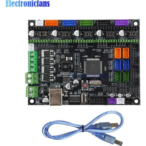 MKS GEN L V1.0 Mainboard Control Board of 3D Printer Compatible Ramps1.4/Mega2560 R3 for A4988/8825/TMC2208/TMC2100 Driver