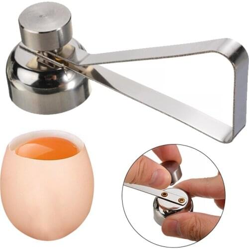 Metal Kitchen Egg Topper Cutter Easy Egg Shell Opener Scissors For Boiled Raw Egg Quick Convenience Kitchen Gadget Tool