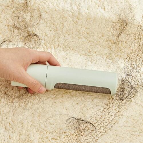 Reusable Sticky Hair Remover Lint Roller Self Cleaning Clothes Hair Removal Shaving Brush Portable Clothes Bristles StickyRoller