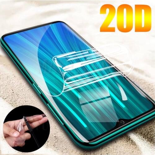 20D Soft Silicone TPU Hydrogel Film For Xiaomi Mi 9T CC9 Pro A3 Lite Mi Note 10Screen Protector Full Cover Redmi Note 7 6 8 Pro