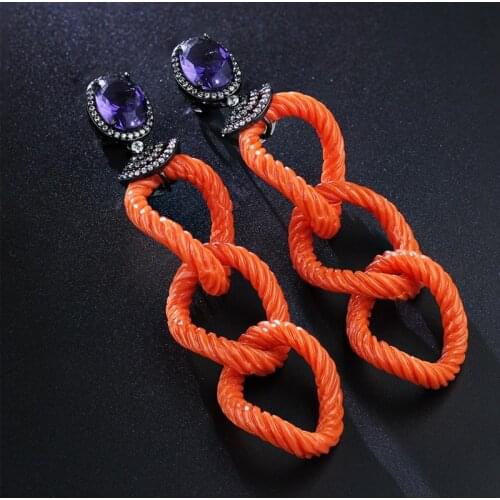 Newranos Ethnic Earrings
