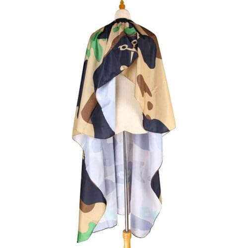Salon Hairdresser Hair Cutting Cape Barber Cloth Apron Hair Cut Camouflage