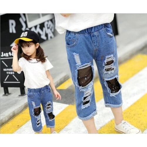 Рваные джинсы для девочек SLYXSH China At AliExpress