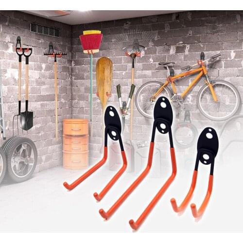 1PCS 3 Sizes Tool Hooks Wall Hanger Buckle Horn Lock Clasp Hook Hasp Latch For Courtyard Garden Garage Furniture Hardware