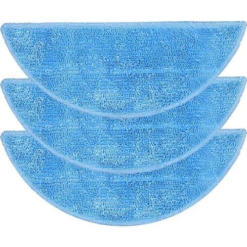 3Pcs Mop Cloths for IBoto Smart X320G Aqua Robotic Vacuum Cleaner Spare Parts Cleaning Mop Replacement