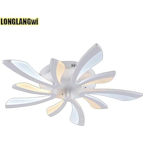 5 Heads New Acrylic Modern led ceiling lights for living room bedroom Plafon led home Lighting ceiling lamp lighting