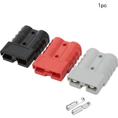 50A Power Connector Double Pole Motorcycle Parts Forklift Conductive Portable Charger Battery High Current Car Plug