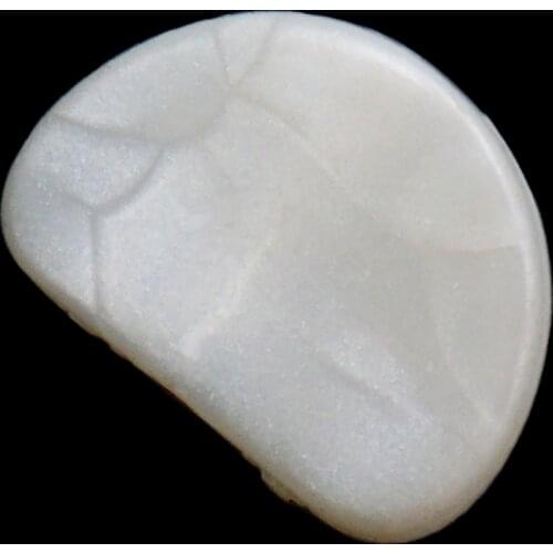 6pcs Plastic Guitar Replacement Tuning Peg Button Cap Machine Heads White