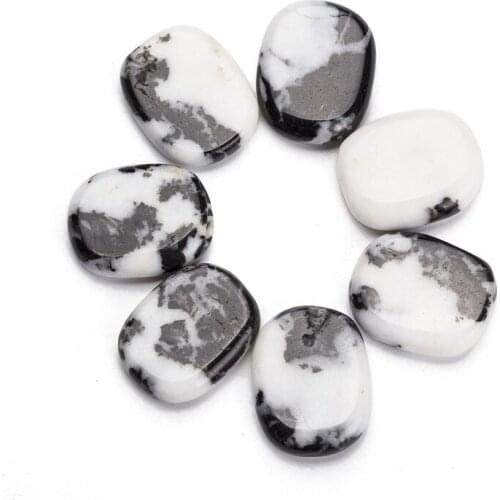 Assorted 7pieces/lot Palm stone Natural Plam Clear Crystal Reiki Zebra Healing Quartz Chakra Free pouch