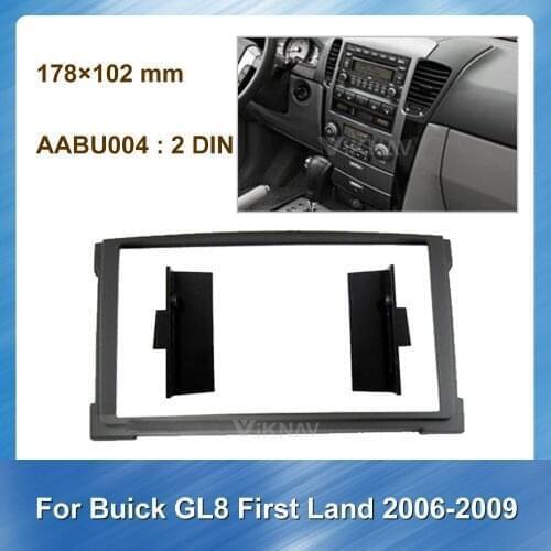 Car Radio Stereo Fitting installation Fascia for Buick GL8 First Land 2006 2007 2008 2009 Stereo Frame Fascias Panel Facial DVD