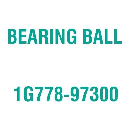 For Kubota 1G778-97300 BEARING BALL