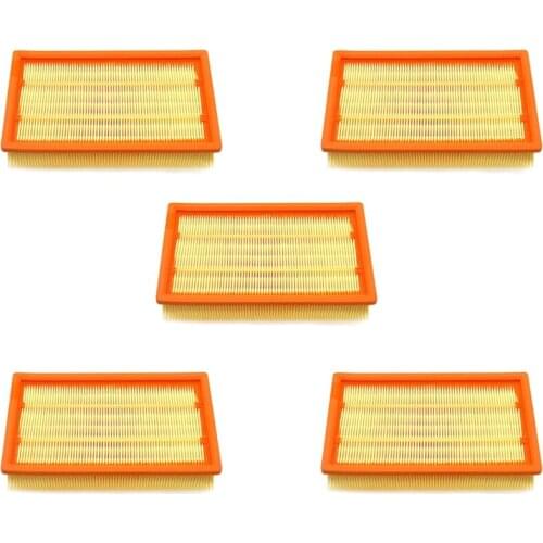 EAS-5PCS Air Filter Vacuum Cleaner for KARCHER NT25/1 NT35/1 NT45/1 NT55/1 NT361 ECO NT561 ECO NT611 ECO Replacement Filters