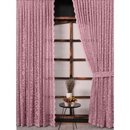 Esdeh Pleated Gusset Suit (2 Pcs) Gauze Backdrop Curtain