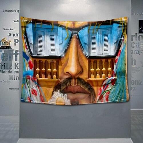 Hip-Hop Music Rock Band Poster Large Retro Flag Banner HD Print Cloth Art Hanging Painting Tapestry Wall Sticker Bar Home Decor