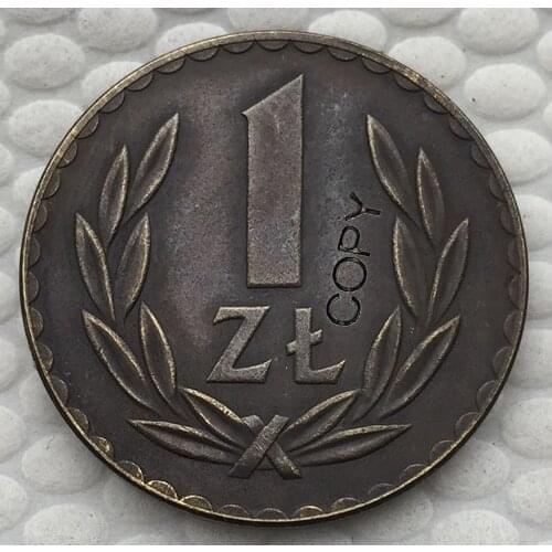 Poland 1957 COIN COPY 25mm