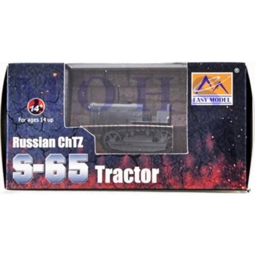 EASY MODEL 35117 1/72 Assembled Model Scale Finished Model Scale Military Miniatures Vehicle Russian ChTZ S-65 Tractor