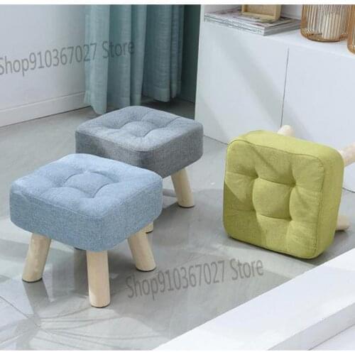 Sitting small sofa ins Nordic home living room adult lazy creative simple and durable small stool