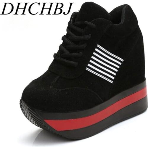 2020 Fashion Casual Women Shoes Height Increasing Ladies Shoes Mesh Breathable Platform Shoes wedge Flat Female Shoes