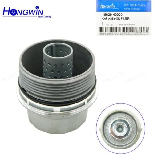 Genuine ON.: 15620-40030 Oil Filter Housing Cap Assembly Fits Ttoyota Scion iQ Avalon Camry Highlander 2.5L 3.5L 2011-2015 2016