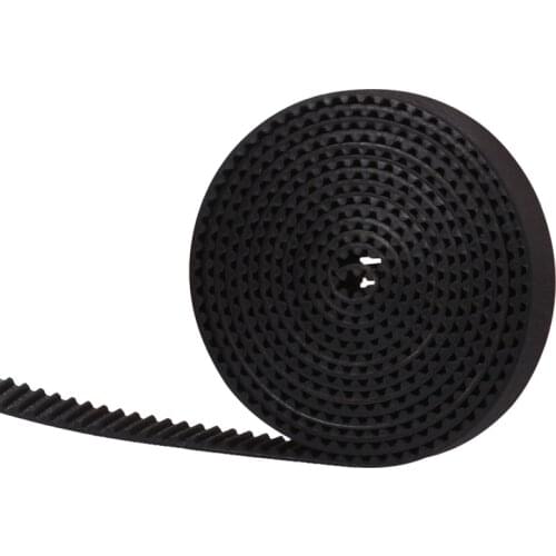 10M GT2 Timing Belt Width 6mm GT2-6mm open timing Belt Rubber 2GT belt For 3D Printer parts Reprap CNC Timing Pulley