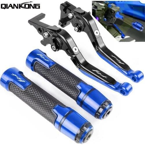 Motorcycle Brake Handle CNC Adjustable Brake Clutch Lever Handbar Ends For Yamaha FZ6 FAZER 2004 2005 2006 2007 2008 2009 2010
