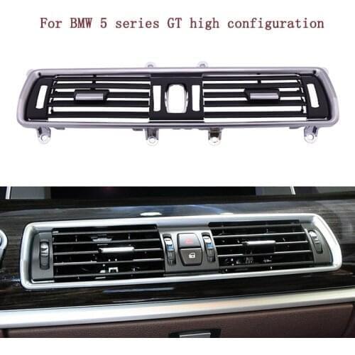 Car Styling Air Conditioning Vent frame cover Stickers trim Air outlet Center console Air conditioning panel for BMW 5 series GT