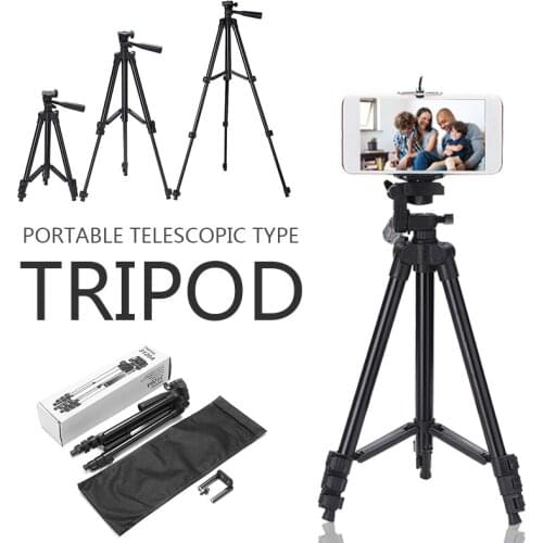 Universal Telescopic Tripod Stand Holder For iPhone 11 pro Max X XR XS Max DSLR SLR Digital Camera Holders Stands Accessories