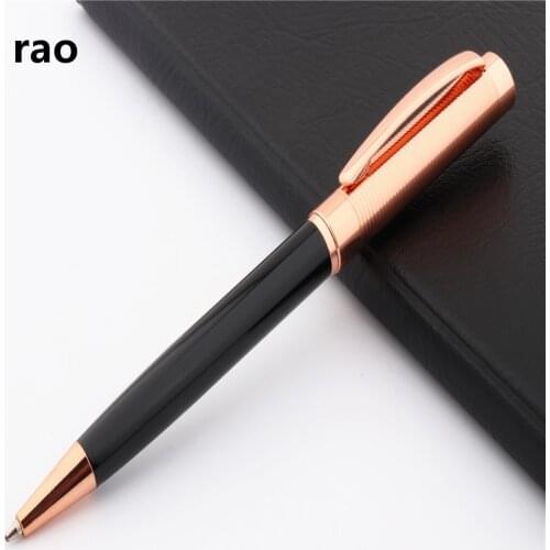 High quality 724 Black Colour Business office Ballpoint Pen New student School Stationery Supplies pens writing